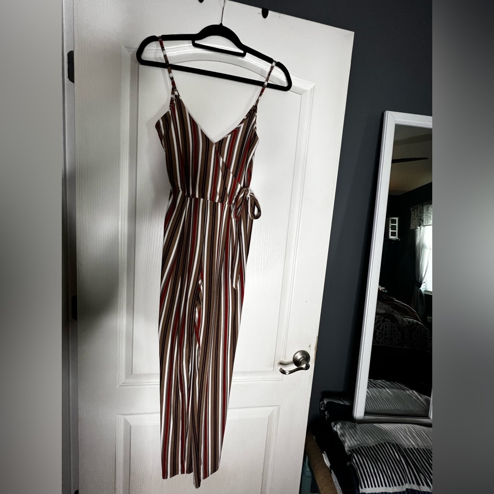 NOBO | STRIPED PANTS JUMPSUIT